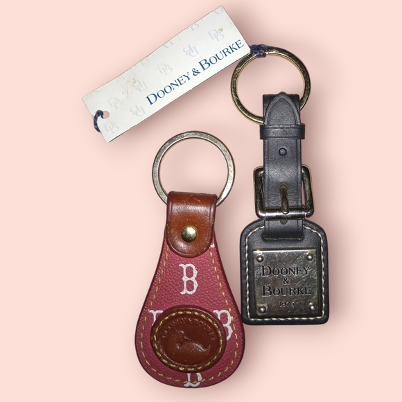 (NWT) DOONEY & BOURKE® Leather Keychain Duo - Picture 2 of 7